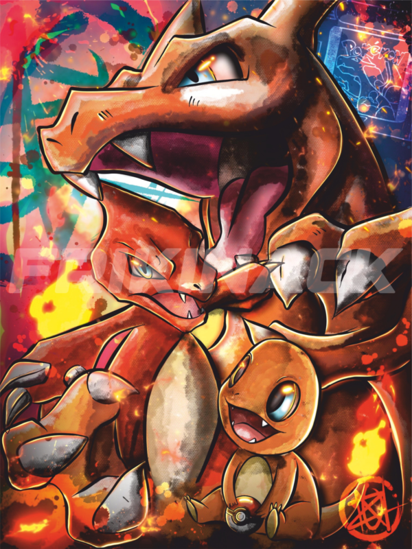 EVOLUCIÓN CHARIZARD