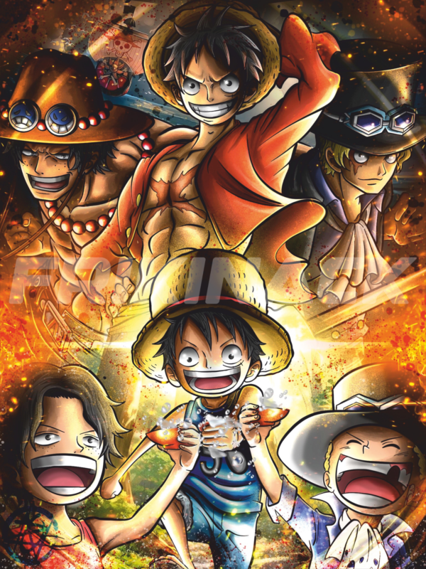LUFFY, ACE & SABO