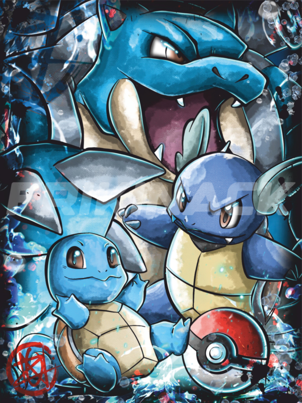 EVOLUCIÓN BLASTOISE