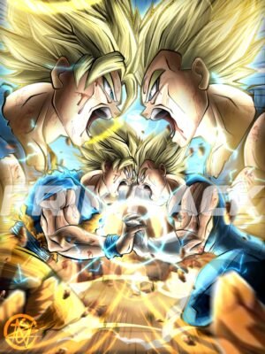 GOKU VS MAJIN VEGETA VOL 1