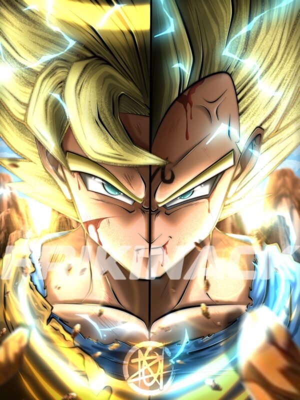 GOKU VS MAJIN VEGETA VOL 2